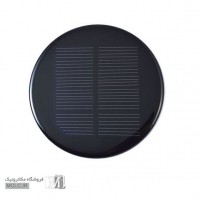 پنل سلول خورشیدی 5.5 ولت 120 میلی آمپر دایره ای منابع تغذیه آداپتور ترانس